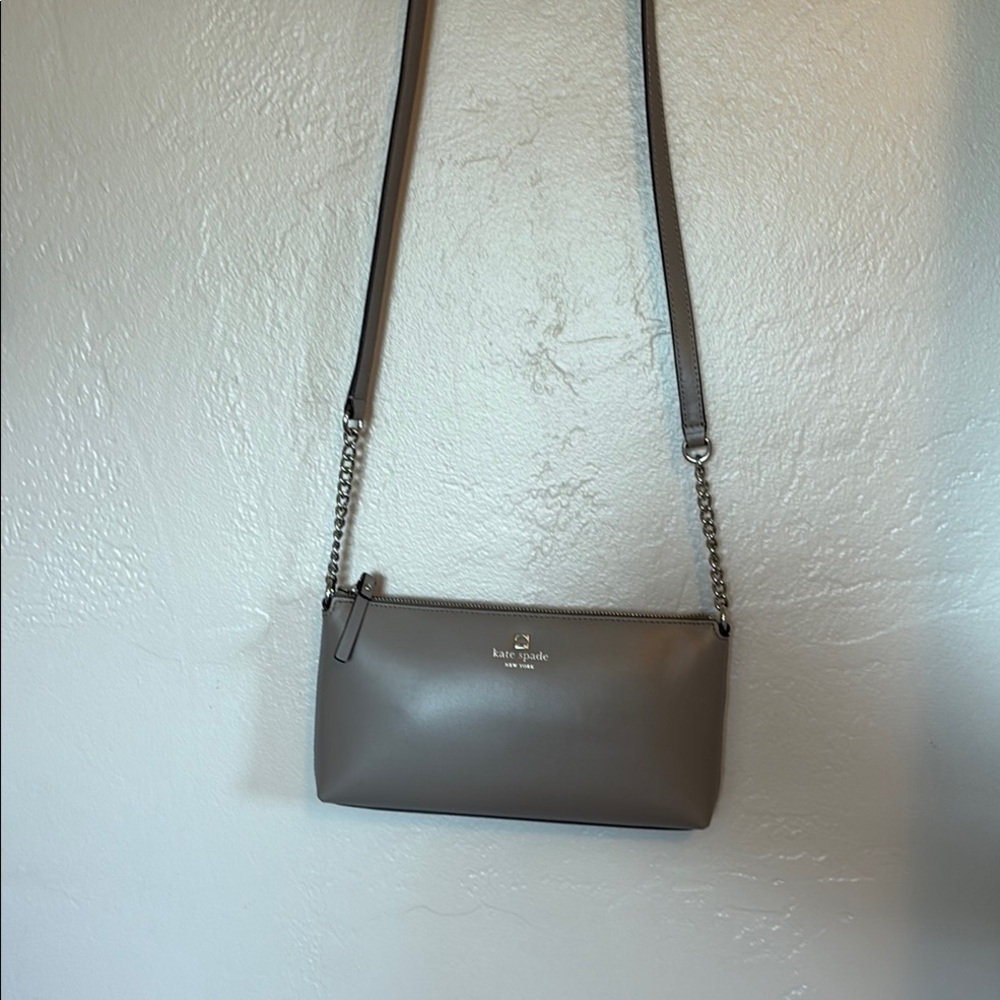 Kate Spade Gray Crossbody Bag